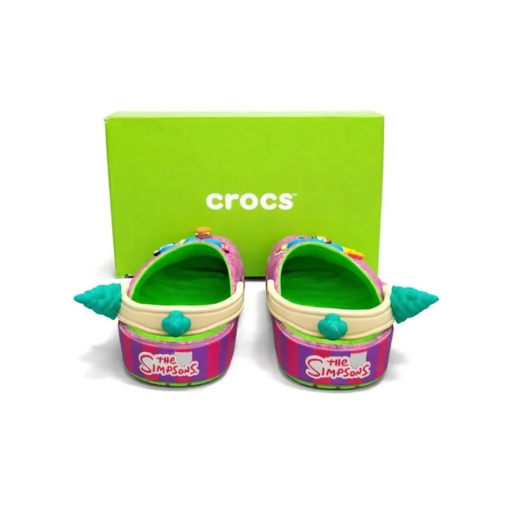 The Simpsons X Crocs Classic Krusty Clog Men’s Size 11 Limited Edition Slip-On